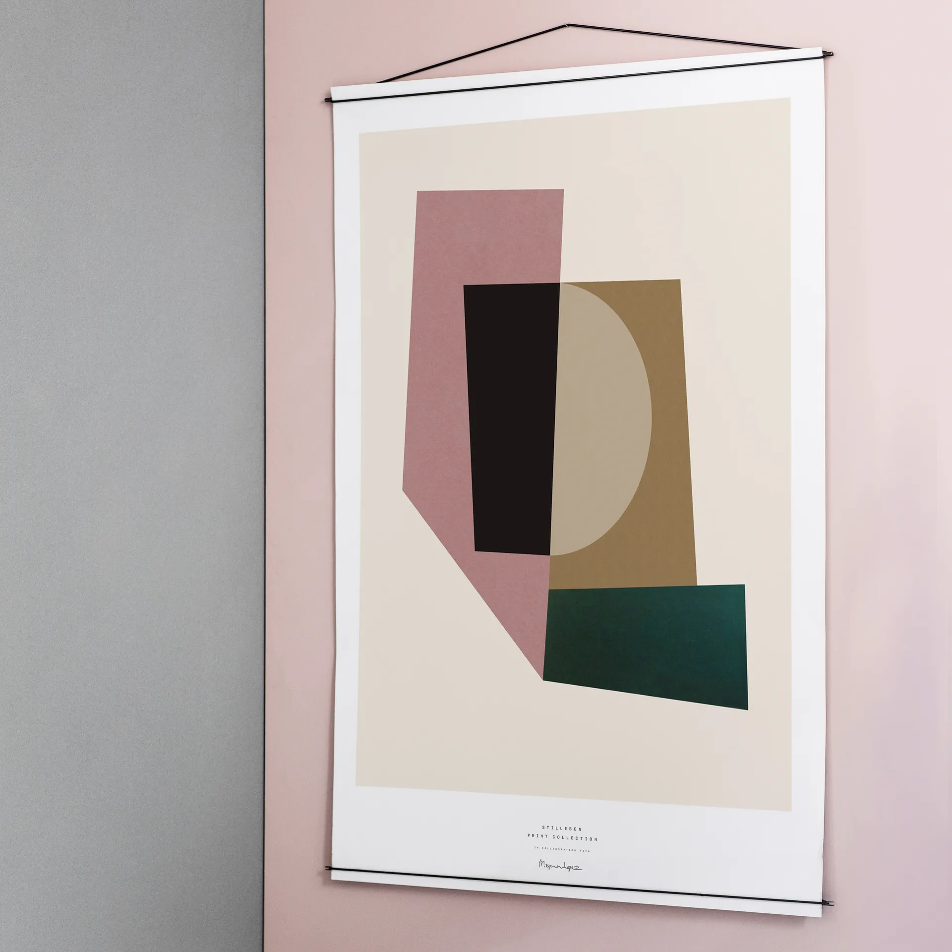 Marco de Moebe 70x100 cm, negro MOEBE