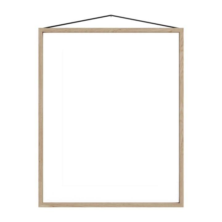 Marco de roble Moebe 40x50 cm - Transparent, Wood, Black - MOEBE