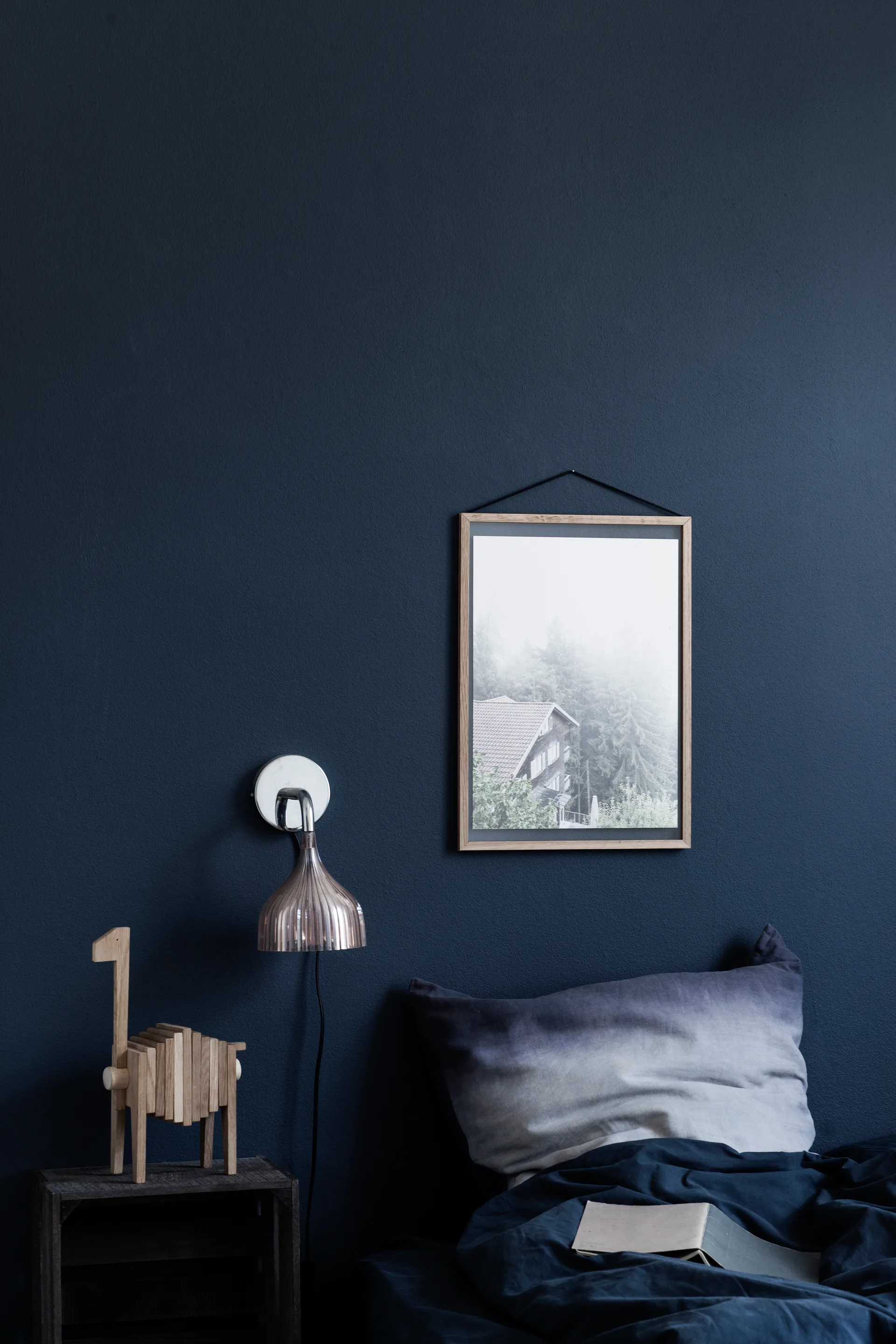 Marco de roble Moebe 40x50 cm, Transparent, Wood, Black MOEBE