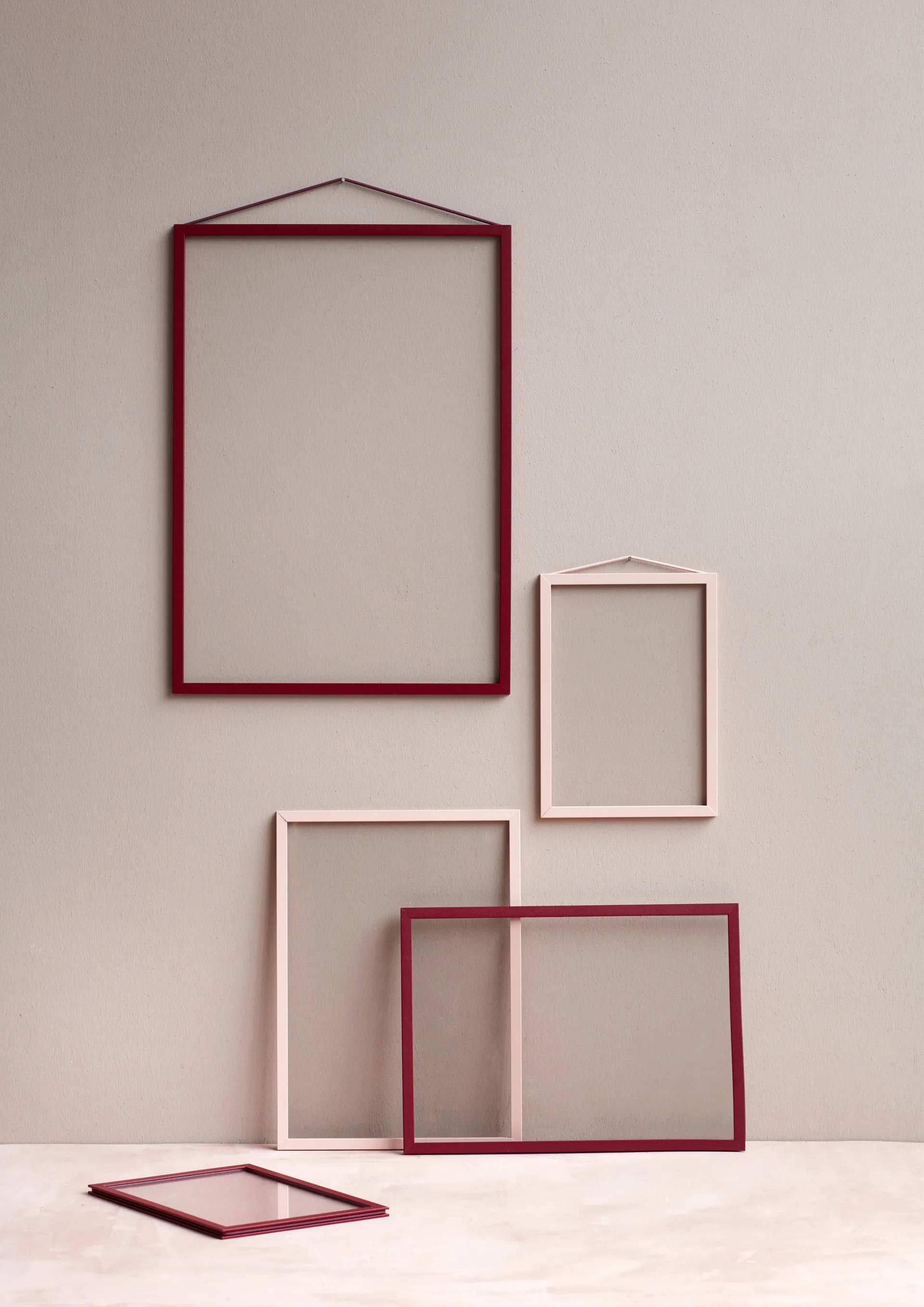 Marco Moebe A4 22,6x31,3 cm, Transparent, Red MOEBE