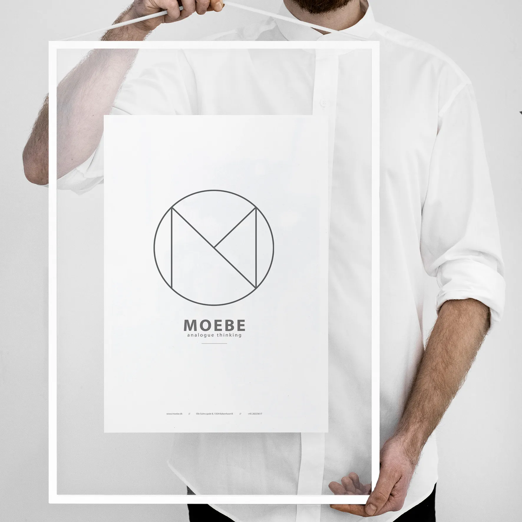 Marco Moebe Frame A2, blanco MOEBE