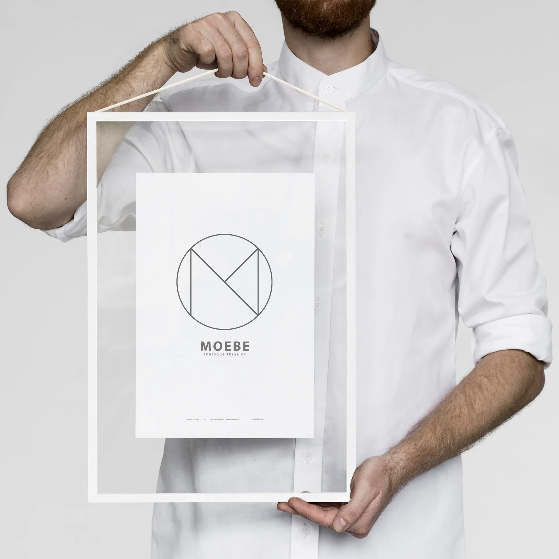 Marco Moebe Frame A3 31,7x44 cm, blanco MOEBE