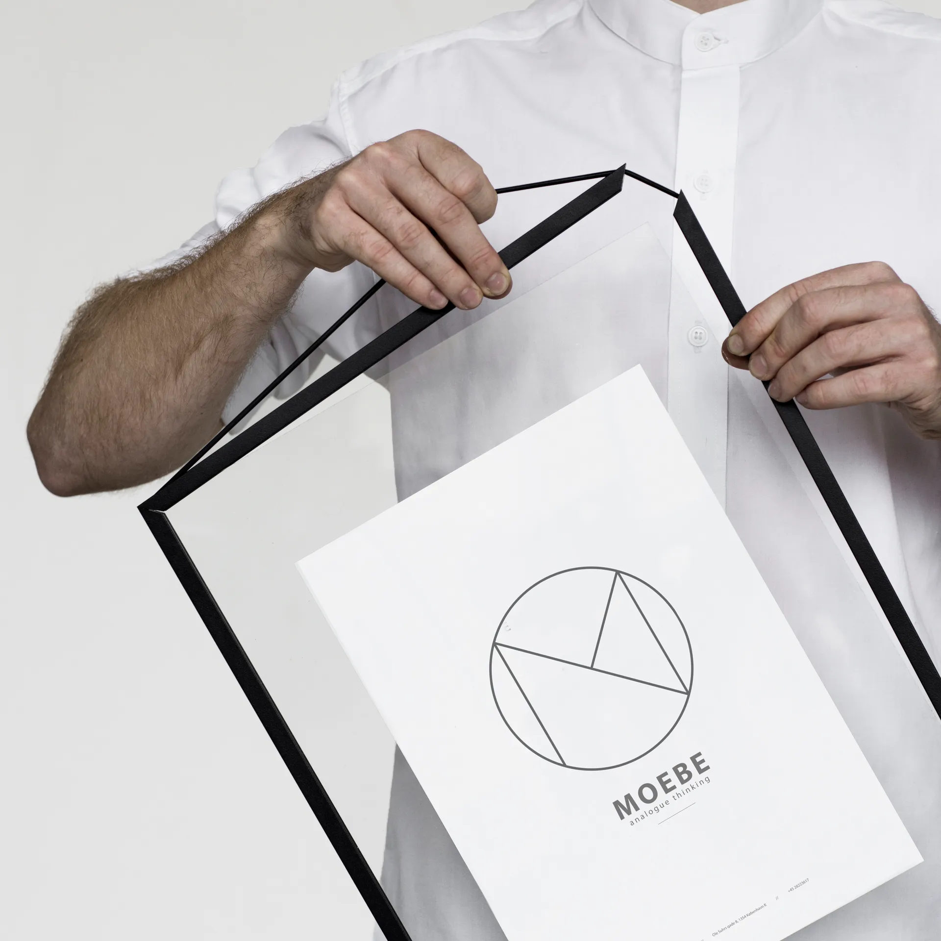 Marco Moebe Frame A3 31,7x44 cm, negro MOEBE