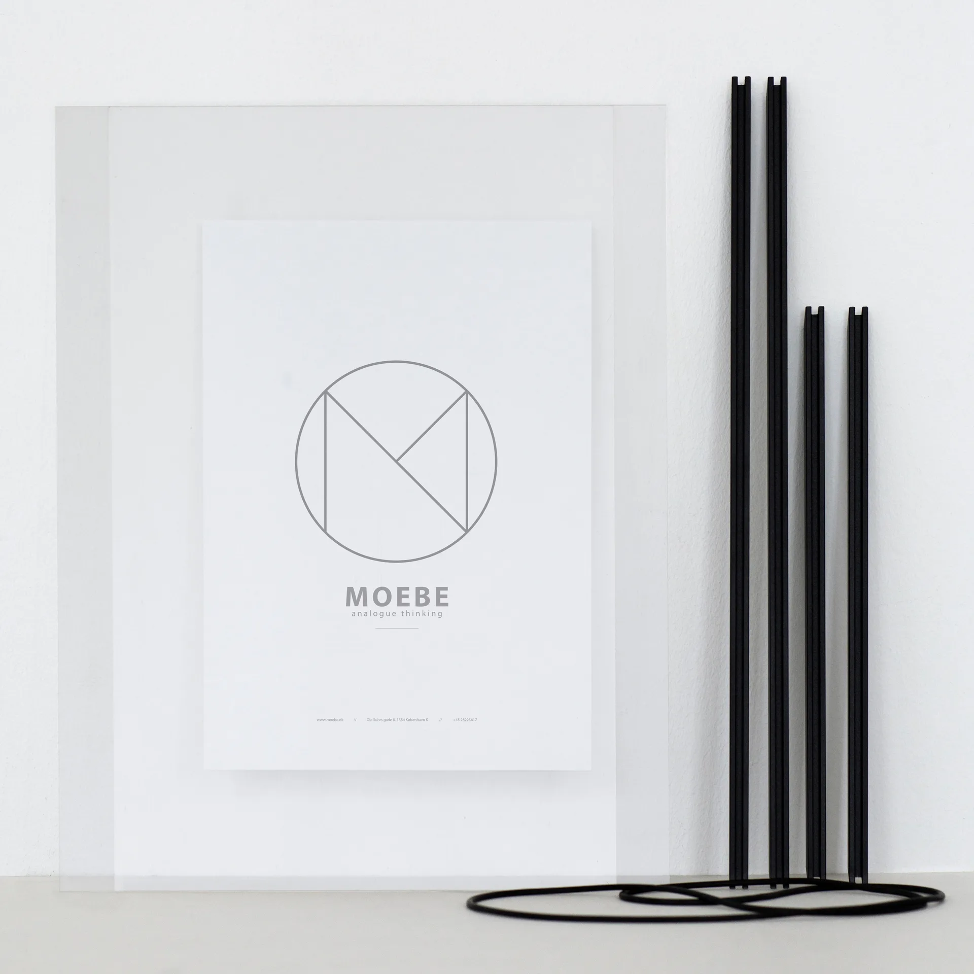Marco Moebe Frame A3 31,7x44 cm, negro MOEBE