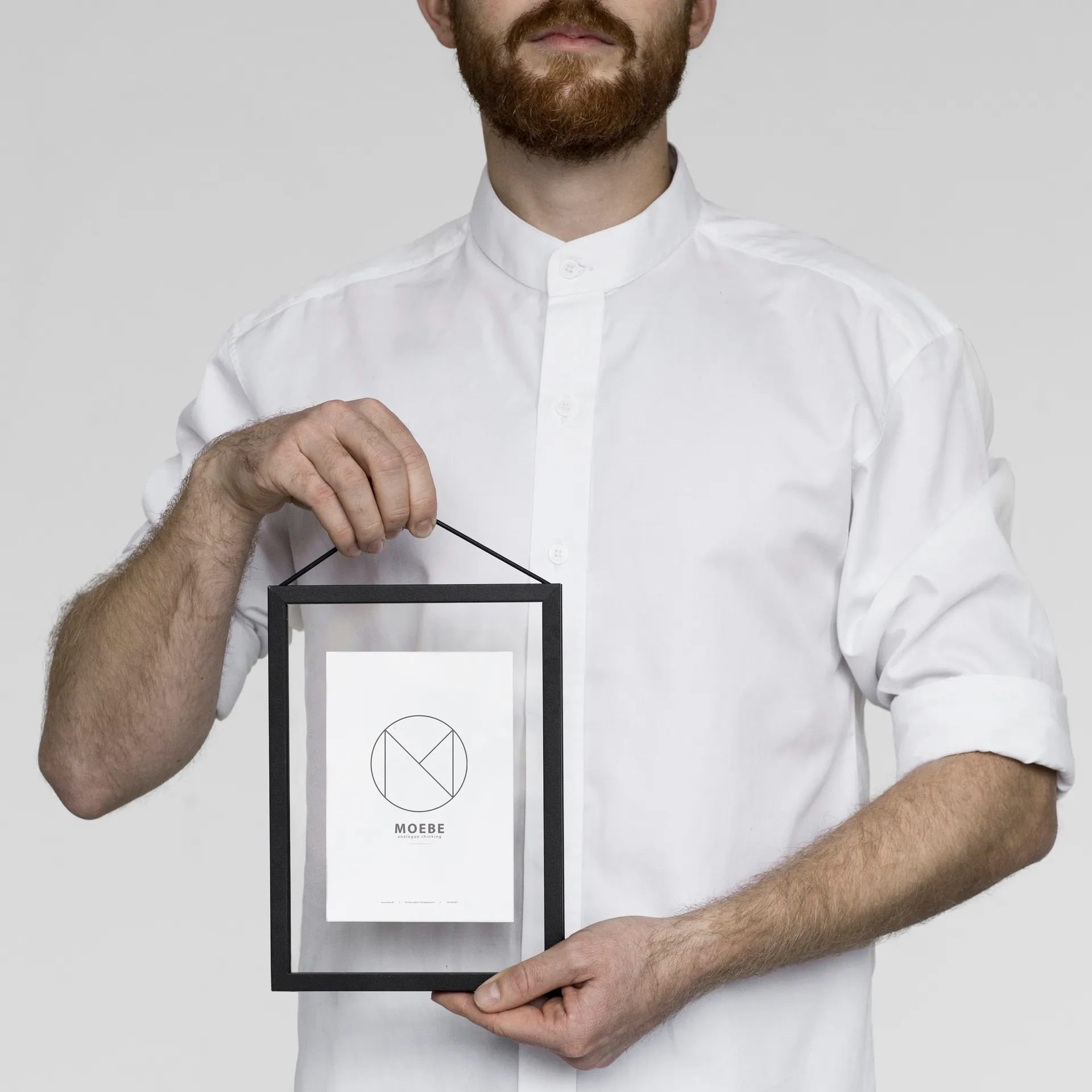 Marco Moebe Frame A5 16,8x23 cm, negro MOEBE