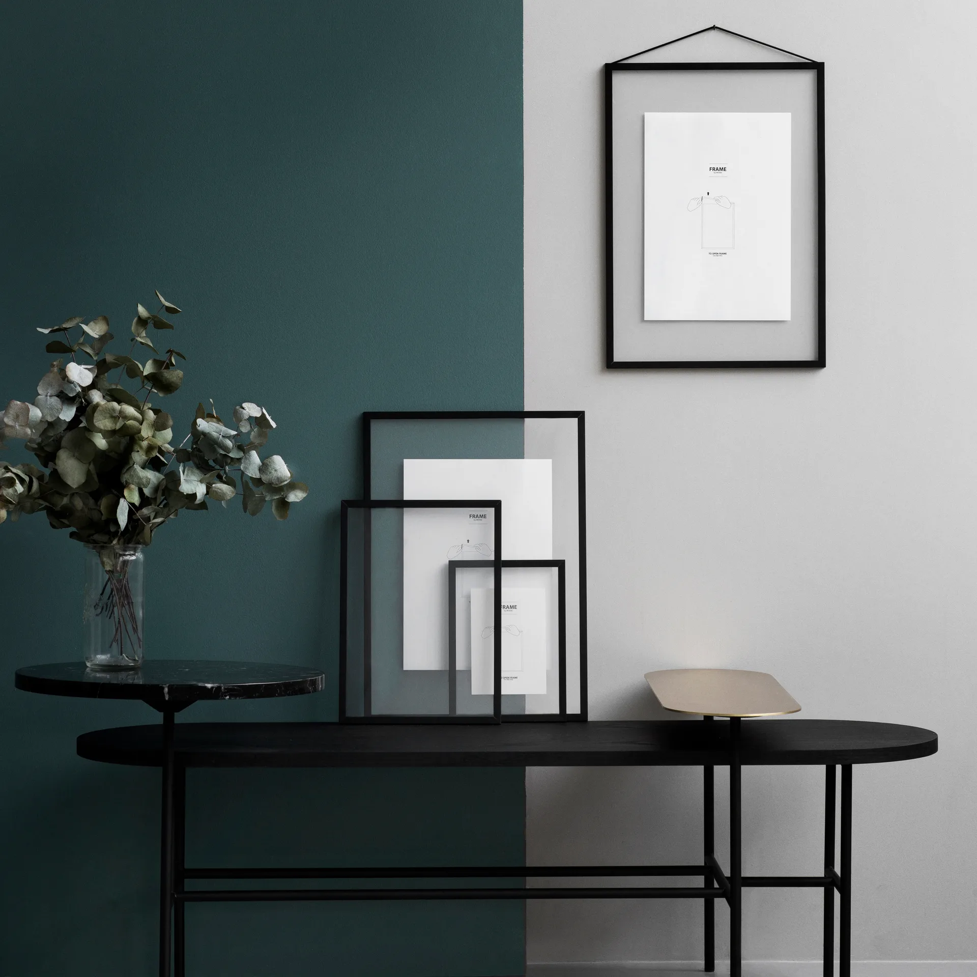 Marco Moebe Frame A5 16,8x23 cm, negro MOEBE