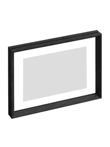 Marco Moebe Standing Frame - Roble teñido en negro, A4 - MOEBE