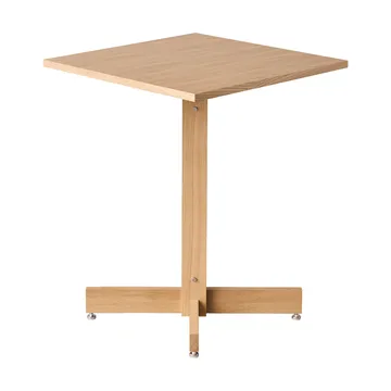 Mesa de cafetería KUMU - Roble aceitado, 60x60 cm - MOEBE