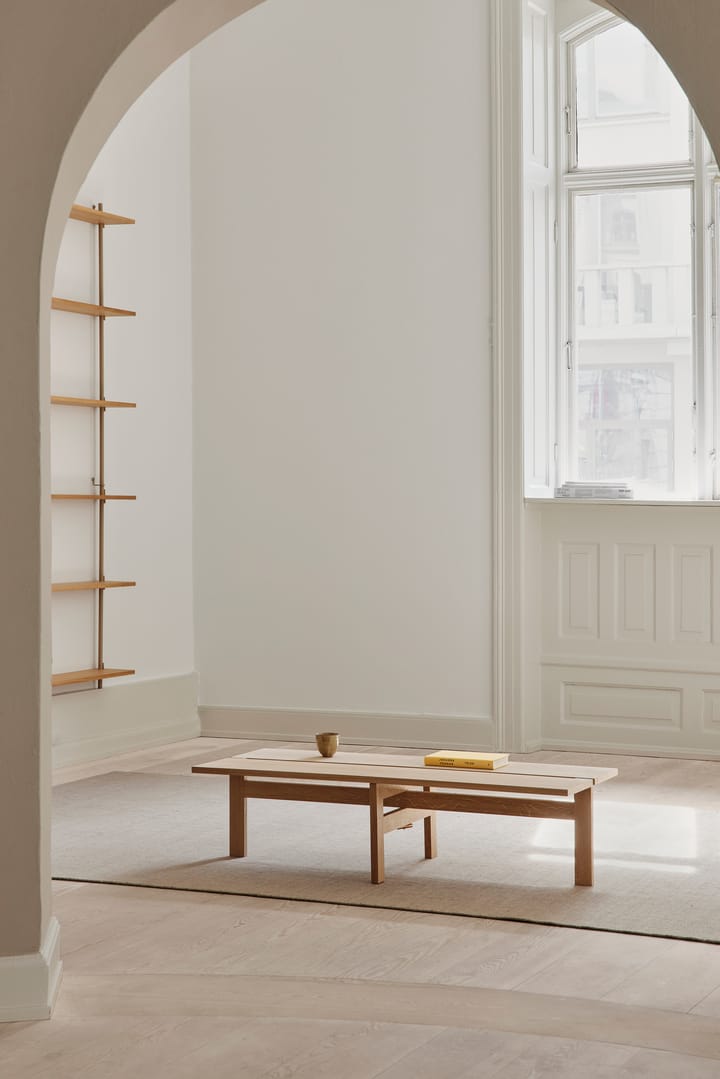 Mesa de centro Moebe rectangular coffee table large, Roble MOEBE