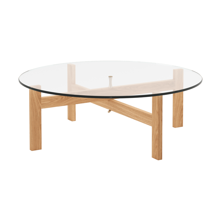 Mesa de centro Moebe Round Ø88 cm - Roble - MOEBE