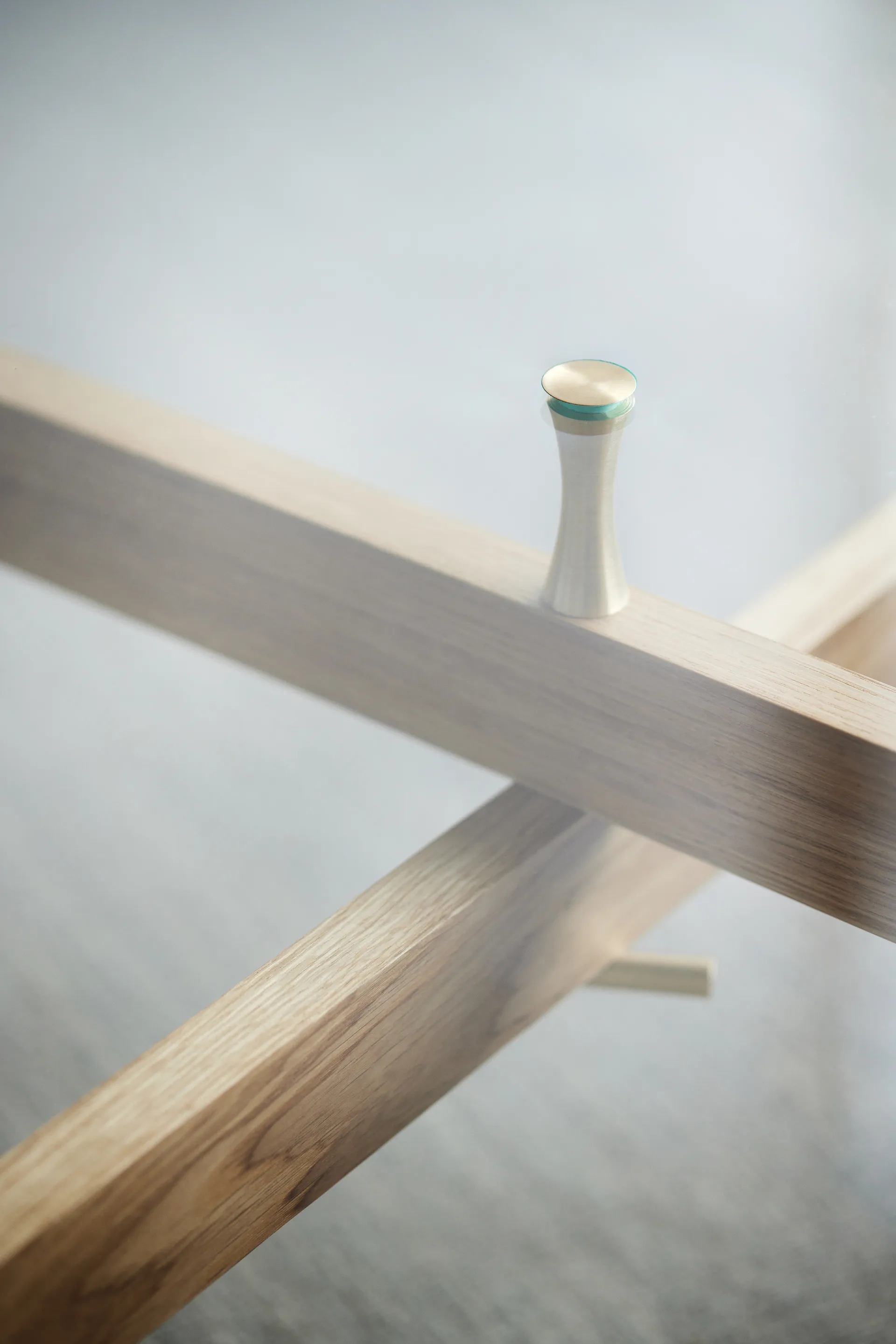 Mesa de centro Moebe Round Ø88 cm, Roble MOEBE