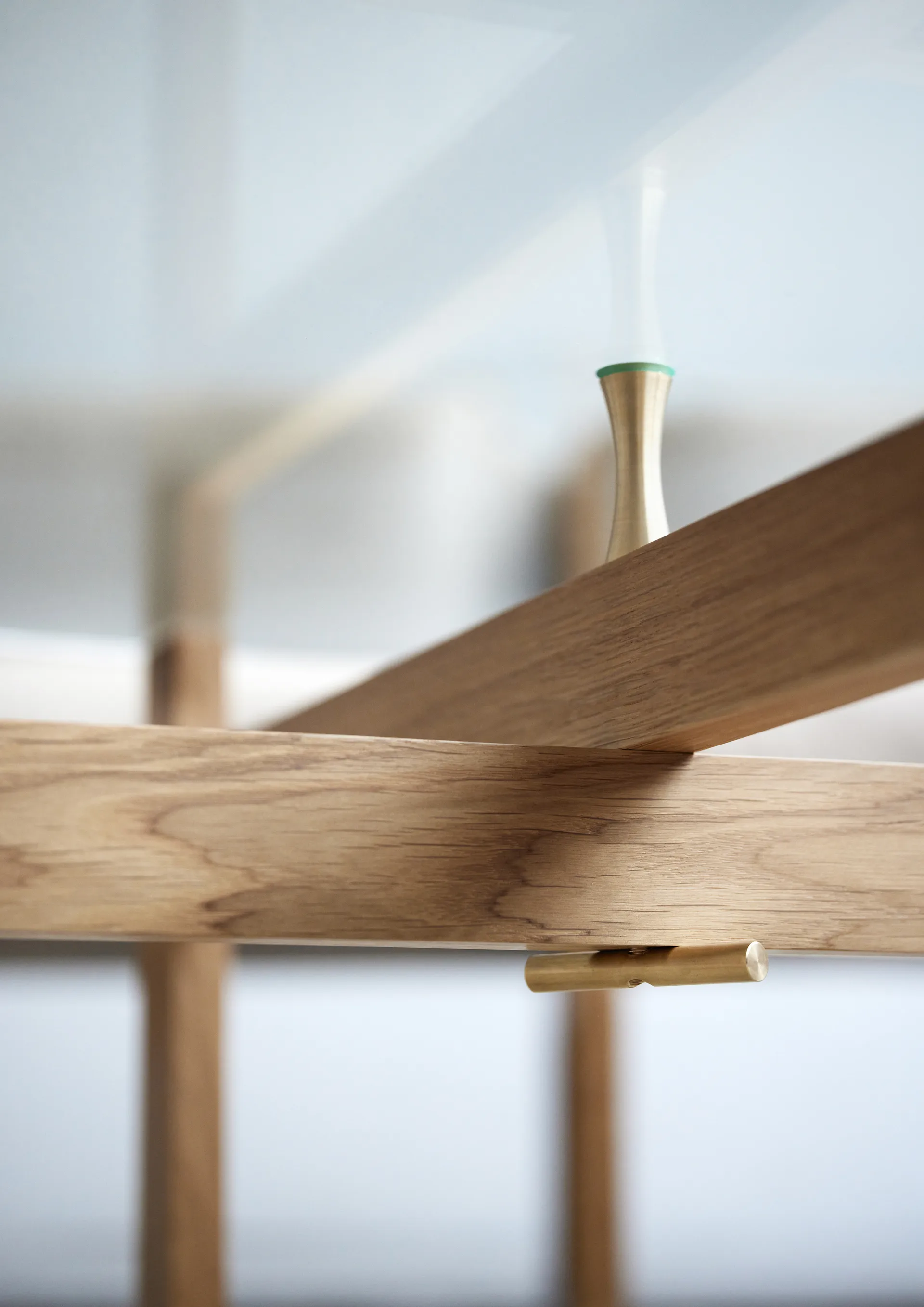 Mesa de centro Moebe Round Ø88 cm, Roble MOEBE