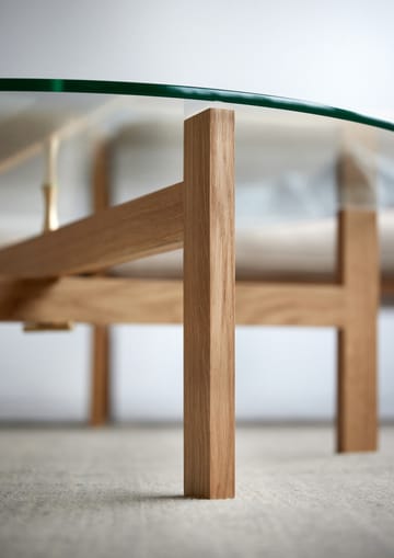 Mesa de centro Moebe Round Ø88 cm - Roble - MOEBE