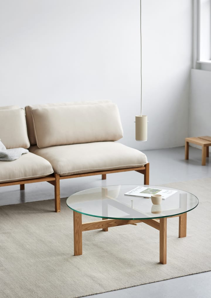 Mesa de centro Moebe Round Ø88 cm, Roble MOEBE