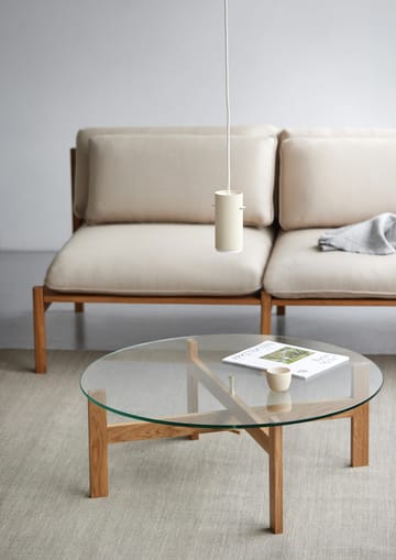 Mesa de centro Moebe Round Ø88 cm - Roble - MOEBE