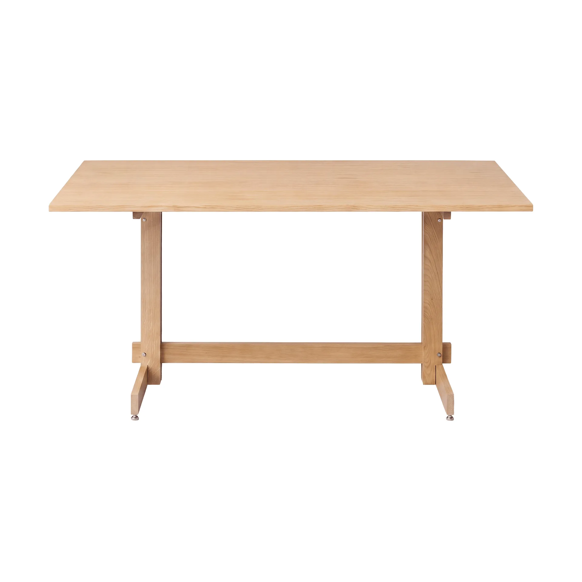 Mesa de comedor KUMU, Roble aceitado, 90x160 cm MOEBE