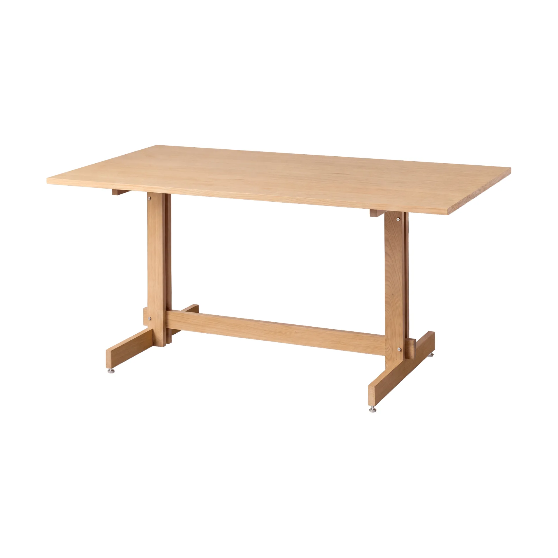 Mesa de comedor KUMU, Roble aceitado, 90x160 cm MOEBE