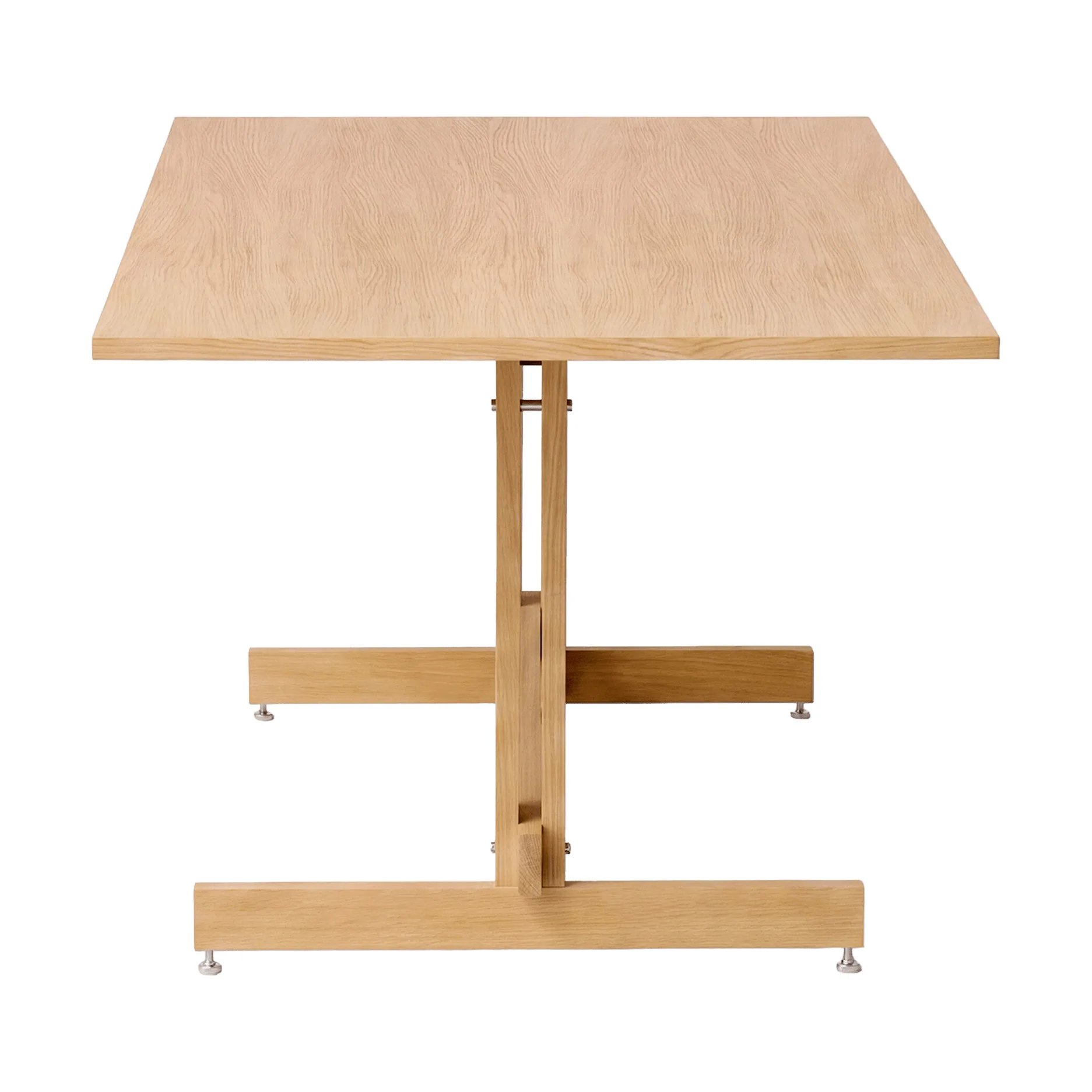 Mesa de comedor KUMU, Roble aceitado, 90x160 cm MOEBE
