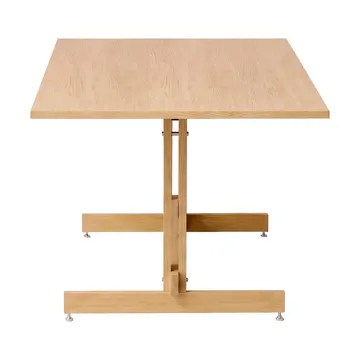 Mesa de comedor KUMU - Roble aceitado, 90x160 cm - MOEBE