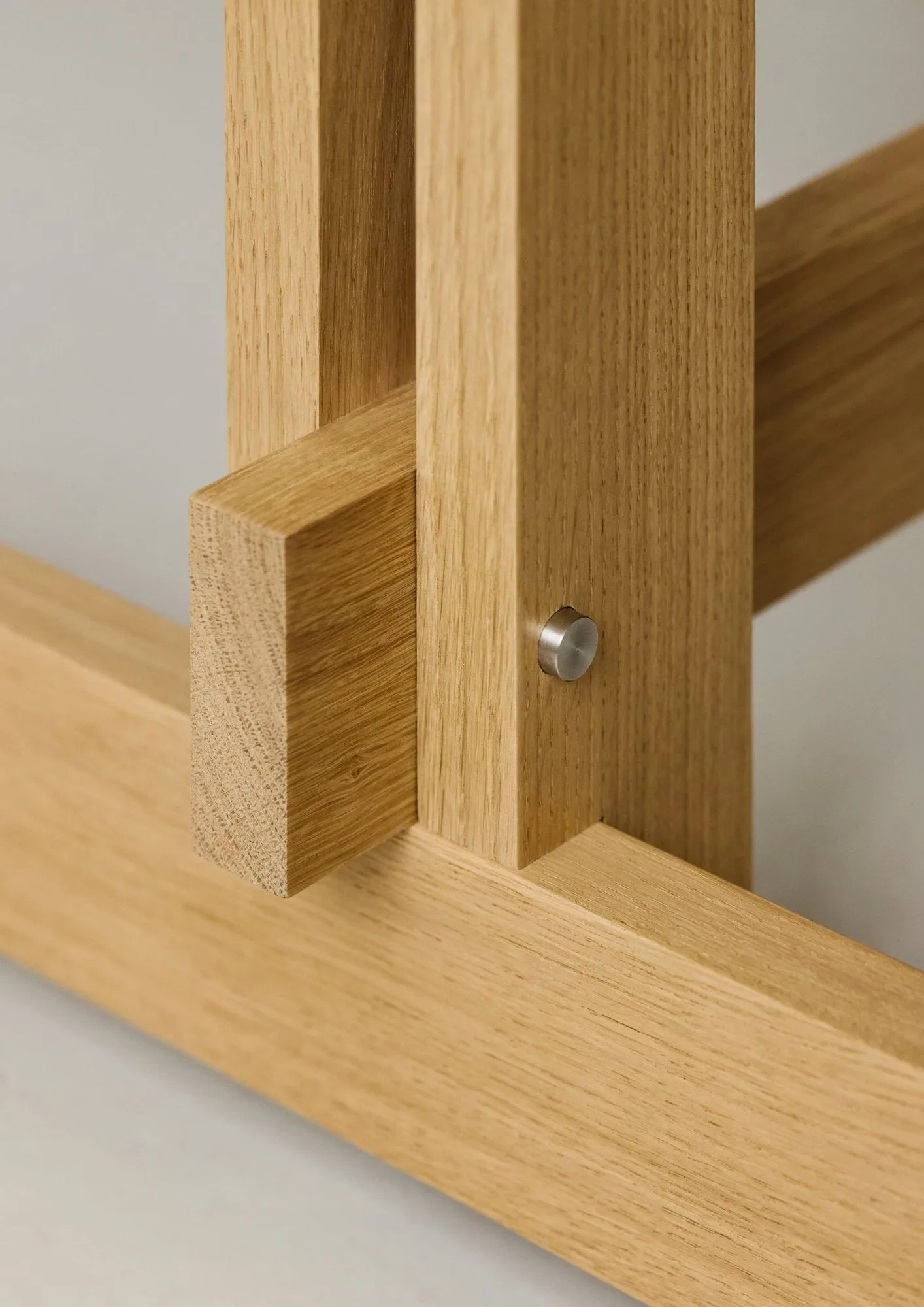 Mesa de comedor KUMU, Roble aceitado, 90x160 cm MOEBE