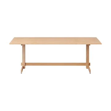 Mesa de comedor KUMU - Roble aceitado, 90x220 cm - MOEBE