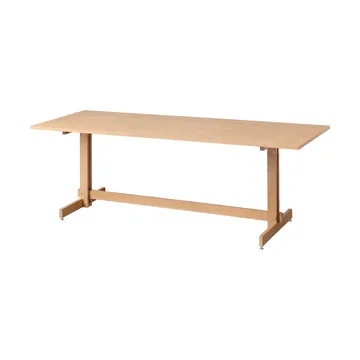Mesa de comedor KUMU - Roble aceitado, 90x220 cm - MOEBE