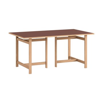 Mesa de comedor Moebe Rectangular - Burgundy, 160x90 cm - MOEBE