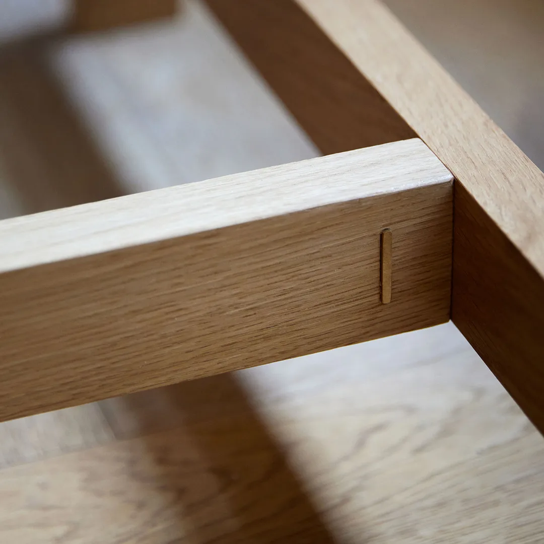 Mesa de comedor Moebe Rectangular, Burgundy, 160x90 cm MOEBE