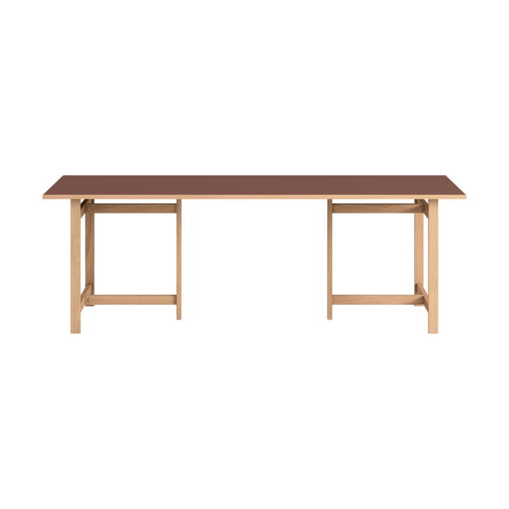 Mesa de comedor Moebe Rectangular - Burgundy, 220x90 cm - MOEBE