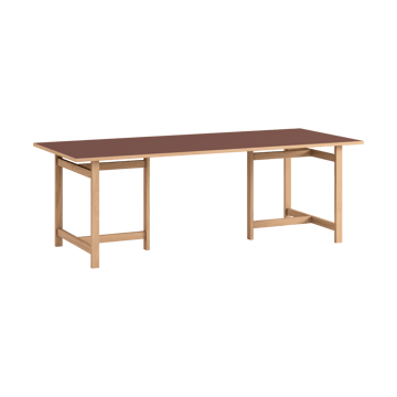 Mesa de comedor Moebe Rectangular - Burgundy, 220x90 cm - MOEBE