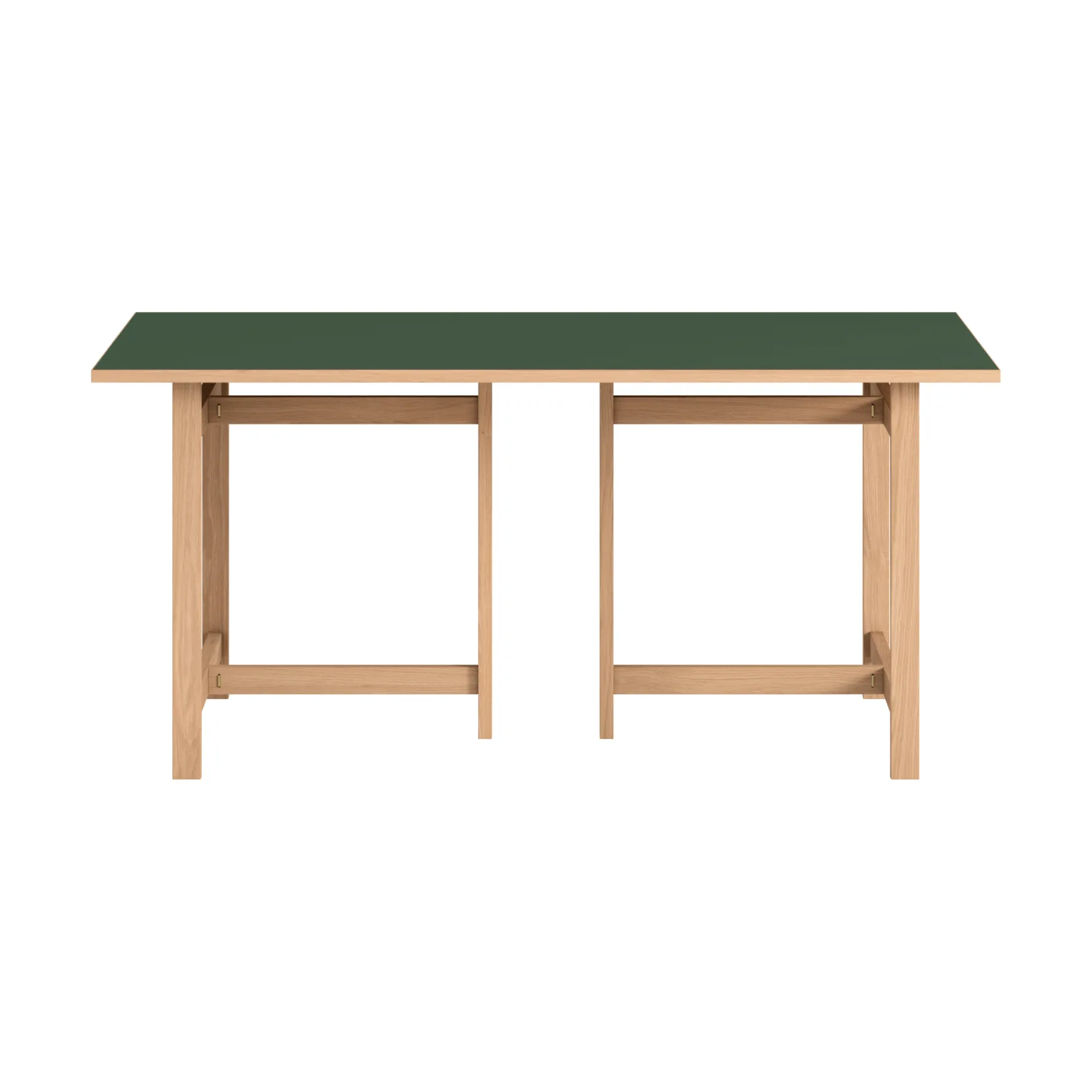 Mesa de comedor Moebe Rectangular, Green, 160x90 cm MOEBE