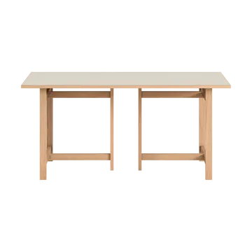 Mesa de comedor Moebe Rectangular - Light grey, 160x90 cm - MOEBE