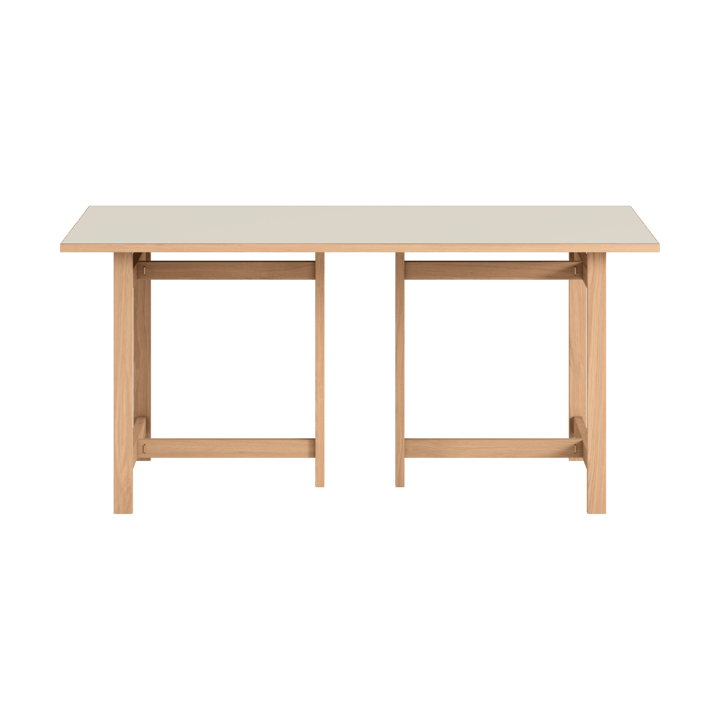 Mesa de comedor Moebe Rectangular - Light grey, 160x90 cm - MOEBE