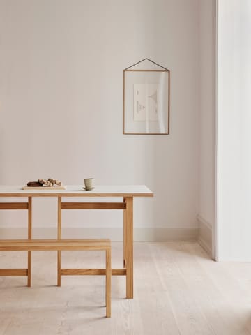 Mesa de comedor Moebe Rectangular - Light grey, 160x90 cm - MOEBE