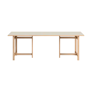 Mesa de comedor Moebe Rectangular - Light grey, 220x90 cm - MOEBE