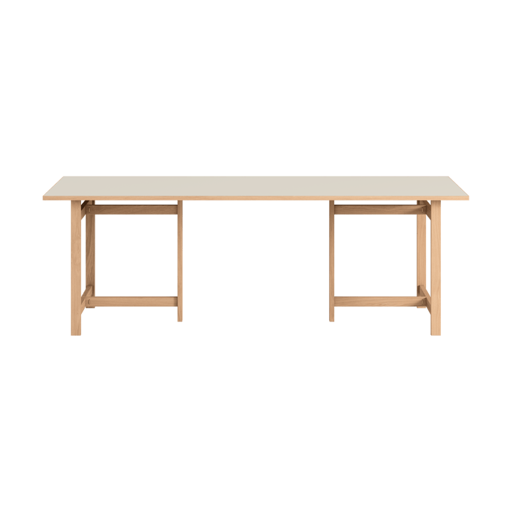 Mesa de comedor Moebe Rectangular - Light grey, 220x90 cm - MOEBE