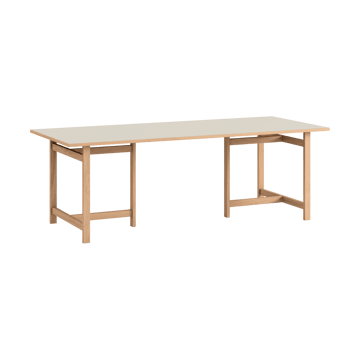 Mesa de comedor Moebe Rectangular - Light grey, 220x90 cm - MOEBE
