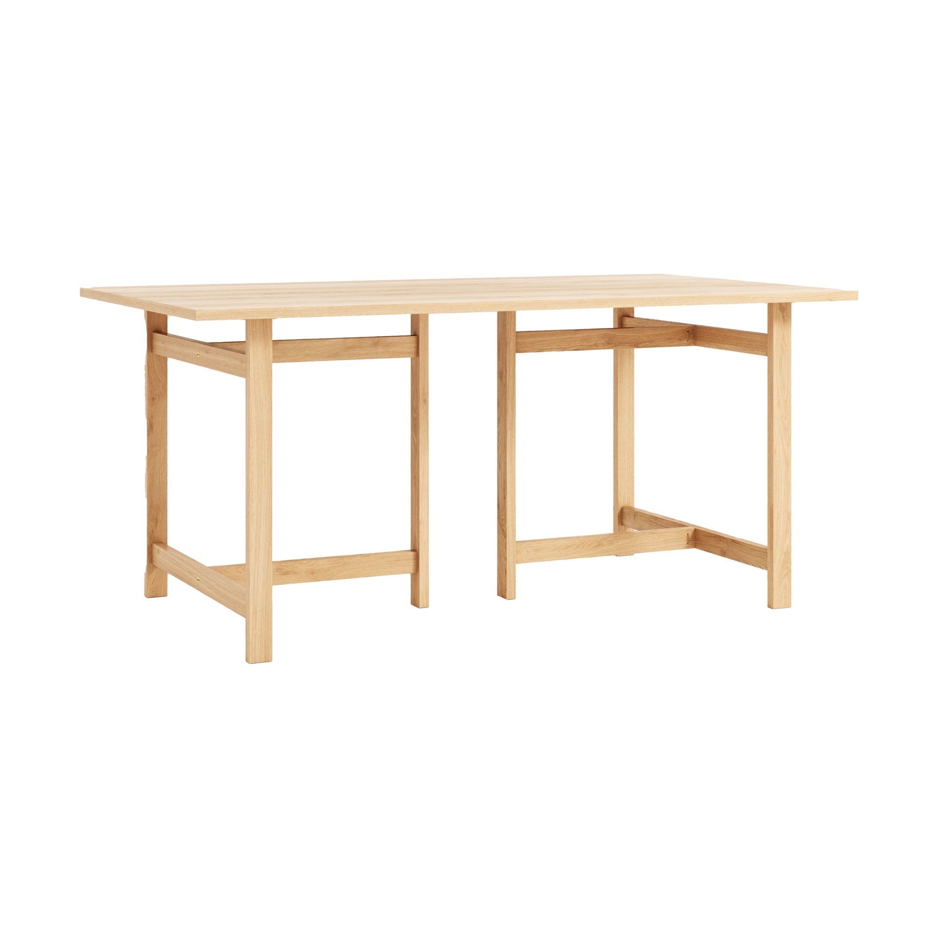 Mesa Moebe rectangular dining dable 160x90 cm, Roble MOEBE