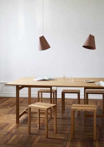 Mesa Moebe rectangular dining dable 160x90 cm - Roble - MOEBE