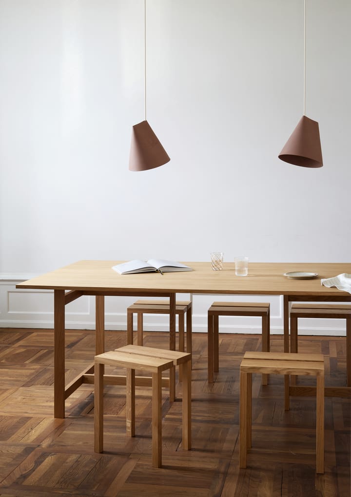 Mesa Moebe rectangular dining dable 160x90 cm, Roble MOEBE