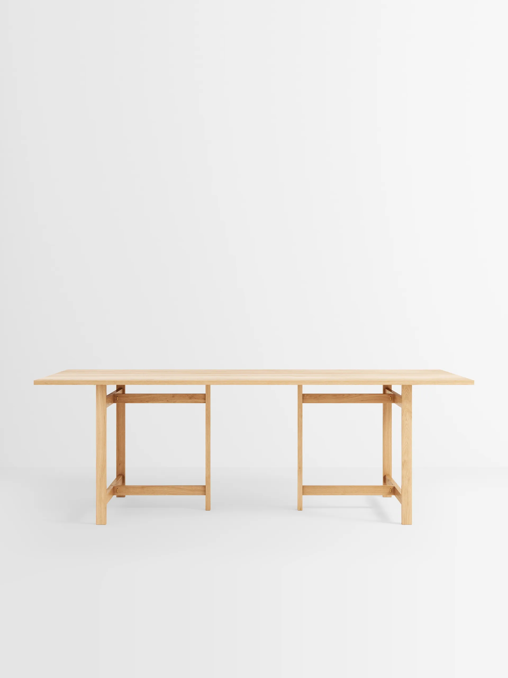 Mesa Moebe rectangular dining dable 220x90 cm, Roble MOEBE