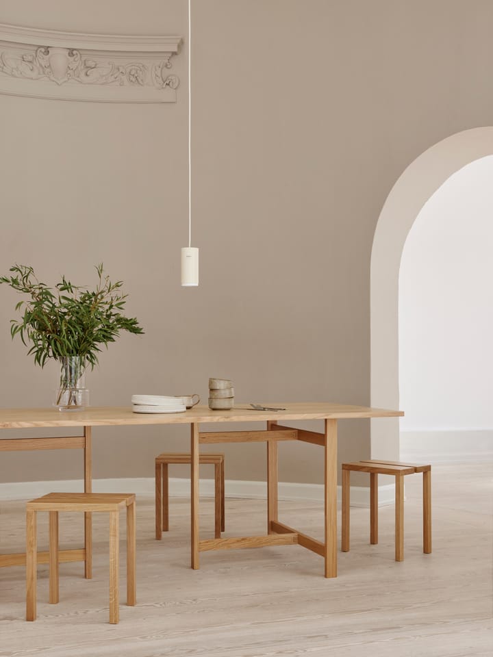 Mesa Moebe rectangular dining dable 220x90 cm, Roble MOEBE