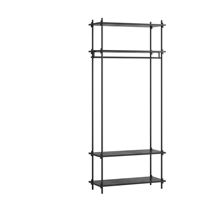 Moebe shelving system s.200.1.F - Negro - MOEBE