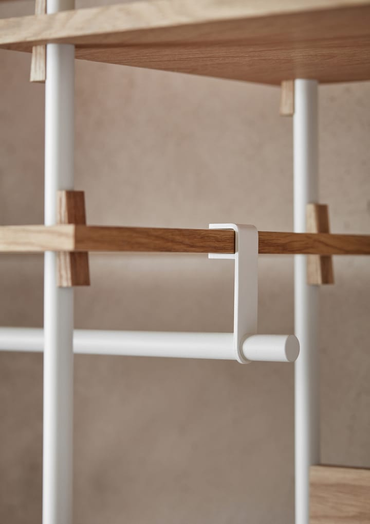 Moebe shelving system s.200.1.F, Roble-blanco MOEBE