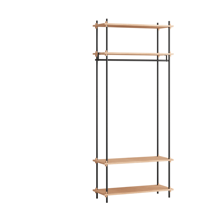 Moebe shelving system s.200.1.F - Roble-negro - MOEBE