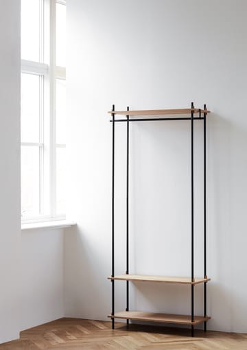 Moebe shelving system s.200.1.F - Roble-negro - MOEBE