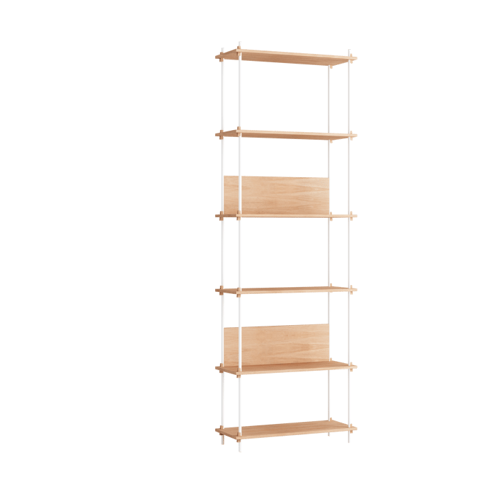 Moebe shelving system s.255.1.A - Roble-blanco - MOEBE