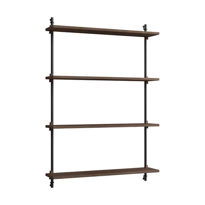 Moebe wall shelving ws.115.1 - Roble ahumado-negro - MOEBE