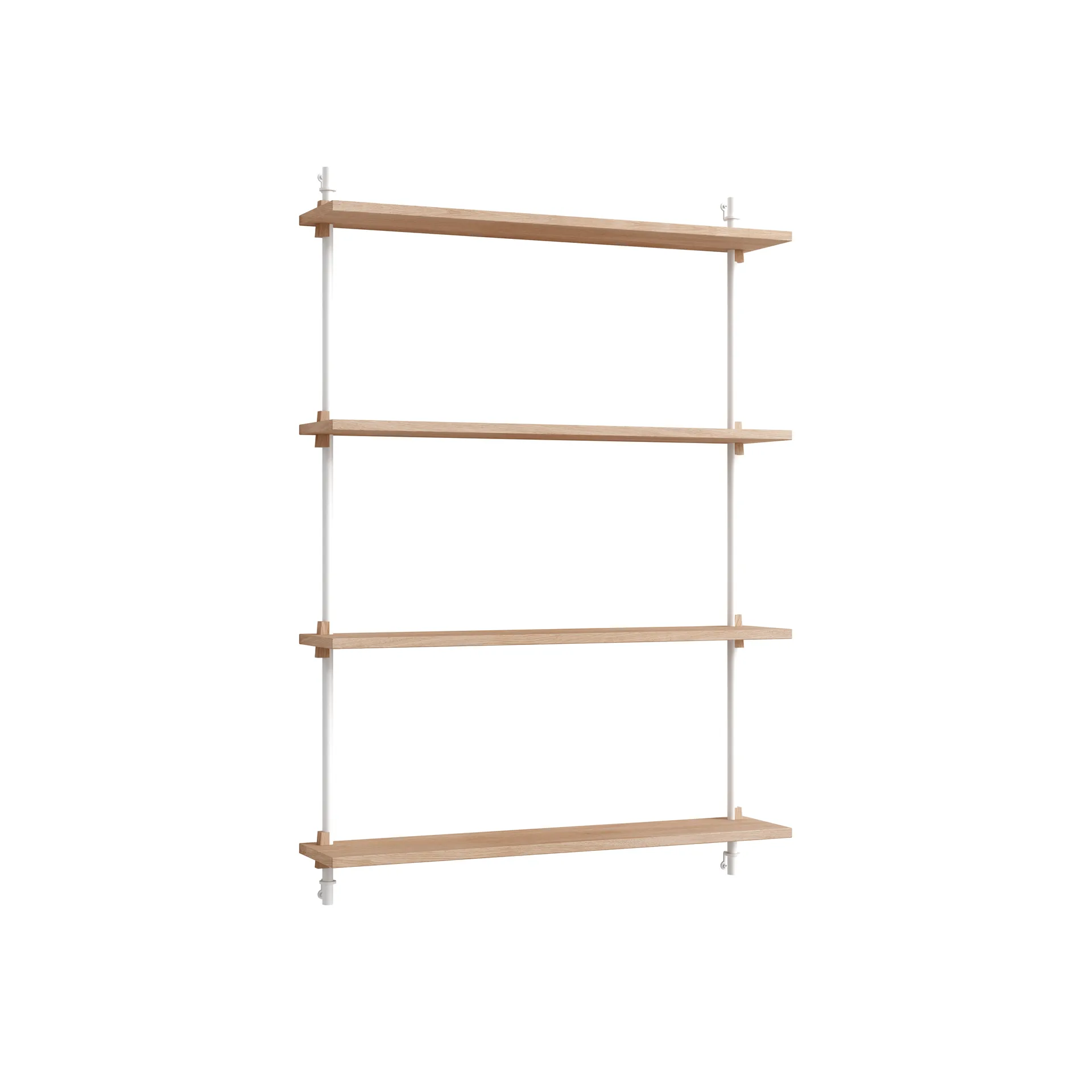 Moebe wall shelving ws.115.1, Roble-blanco MOEBE