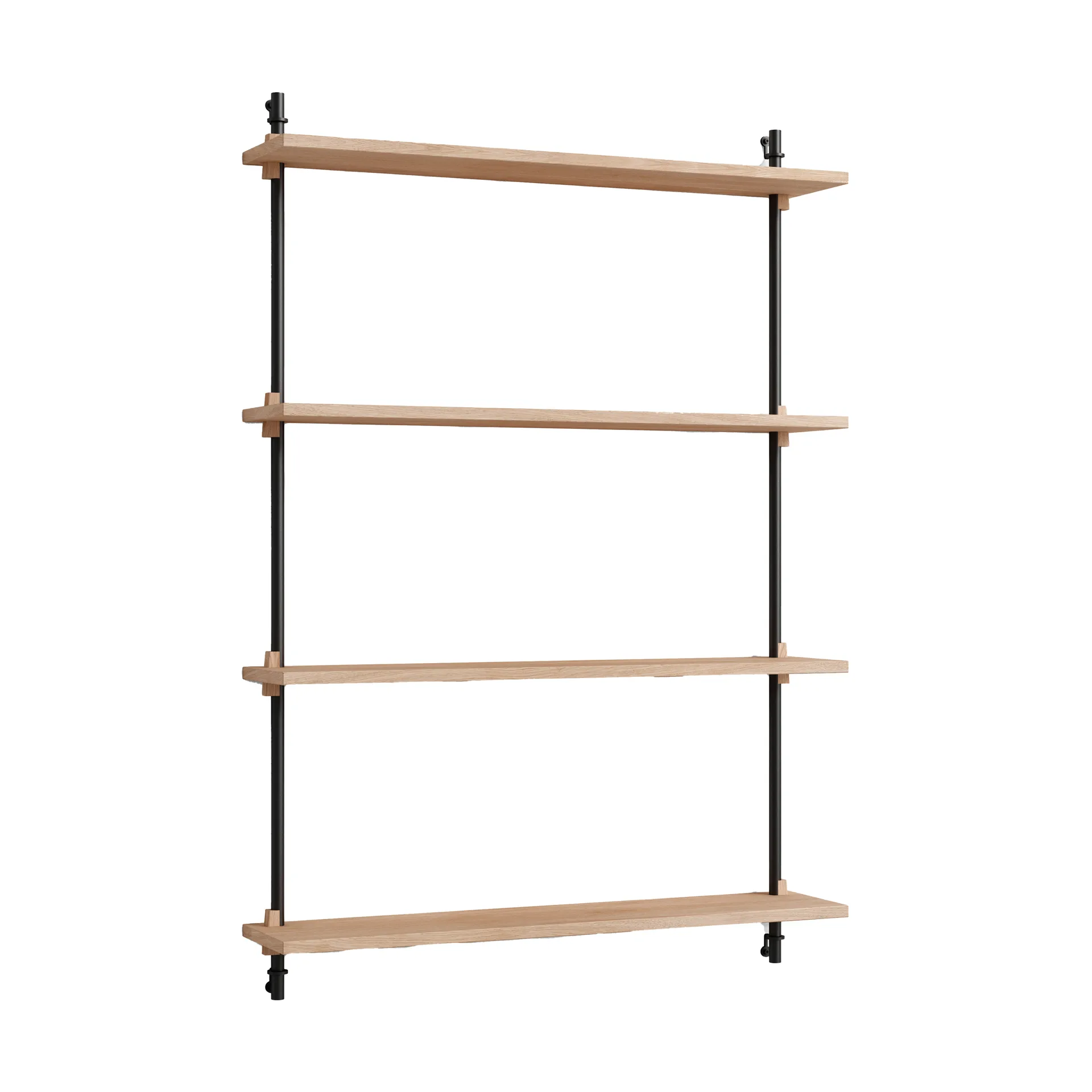 Moebe wall shelving ws.115.1, Roble-negro MOEBE